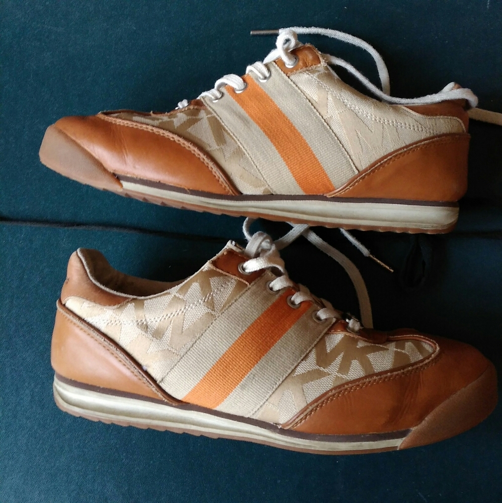 Michael Kors leather sneakers